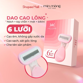 Dao Cạo Lông Vùng Kín Bikini, Mặt, Nách Cho Nữ Chuyên Dụng Siêu Sạch Tái Sử Dụng Nhiều Lần
