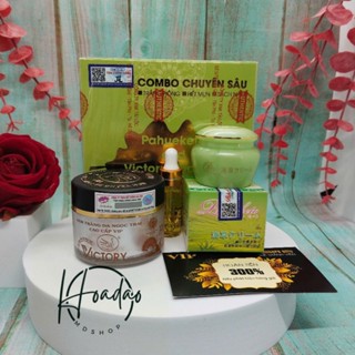 Combo kem nám Hoa Việt Victory giảm nám,ngừa mụn trắng da
