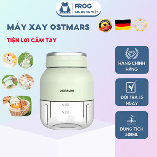 Máy Xay Sinh Tố Cầm Tay Mini Ostmars Sạc Tích Điện,Máy Xay Mini Cầm Tay 10 Lưỡi Dao Đa Năng Nhỏ Gọn Dung Tích 500ml