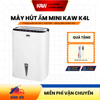 Máy Hút Ẩm Lọc Không Khí SWI/KAW-K4L 2IN1, Công Nghệ Máy Nén, Bảng Điều Khiển LED Dễ Sử Dụng