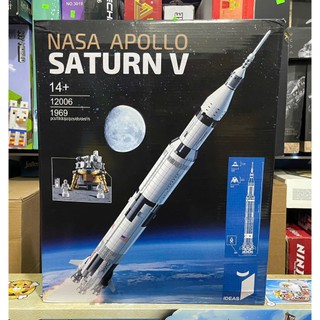  Đồ chơi lắp ráp 12006 Tên Lửa Không Gian Apollo Saturn V 1969 Mảnh 