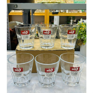 Giá sỉ tại xưởng Bộ 6 Cốc ly thủy tinh đựng cafe, trà mời espresso  Mã 5011 dung tích 150ml