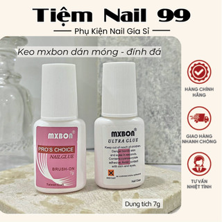 Keo mxbon dán móng, đính đá siêu chăc - chai 7g