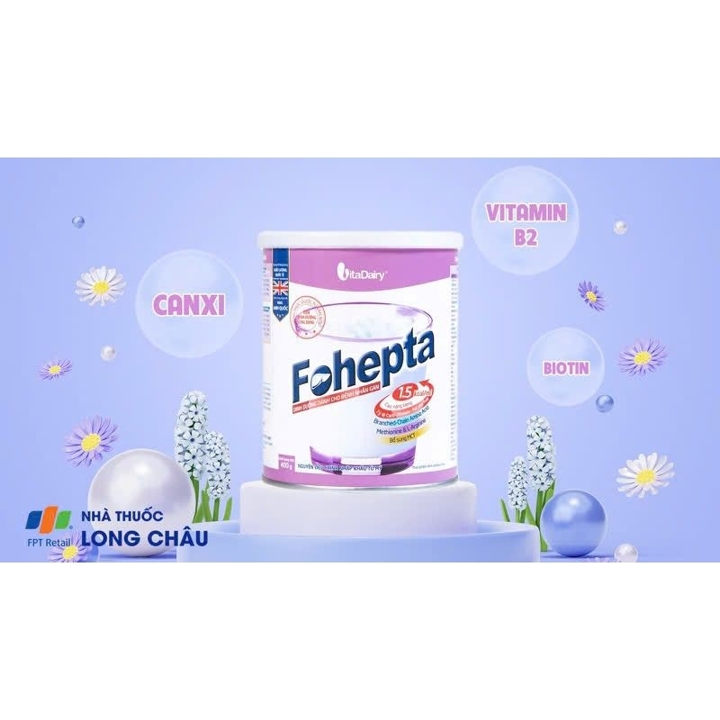 Sữa FOHEPTA 400g Cho Người Bệnh Gan