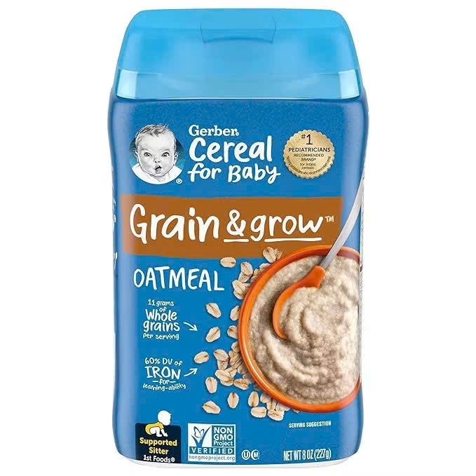 BỘT ĂN DẶM GERBER YẾN MẠCH 227G (DATE 31/5/2025)
