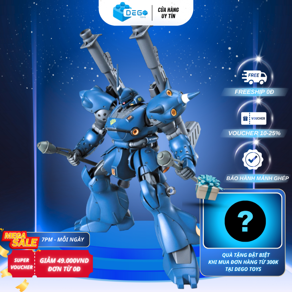 Mô Hình Lắp Ráp STAR HG KAMPFER 1/144 MS-18E , đồ chơi lắp ráp DEGO Toys