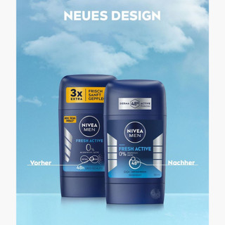 Lăn khử mùi fresh active NIVEA MEN - 40ML