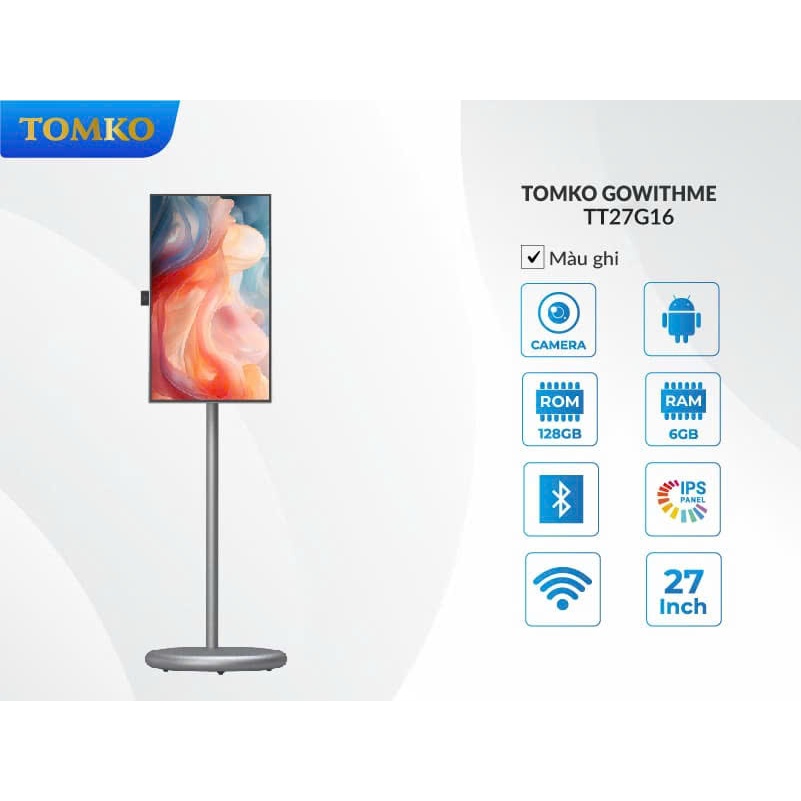 Màn hình di động cảm ứng 22 và 27 inch Tomko Go With Me - Bảo hành 12 tháng chính hãng. | BigBuy360 - bigbuy360.vn
