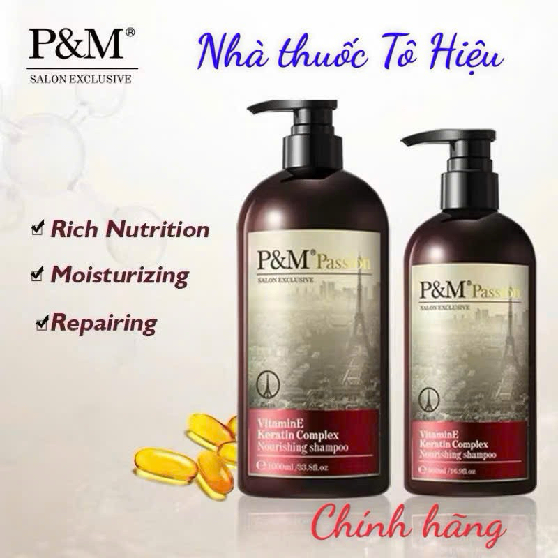 Bộ chăm sóc tóc P&M Passion chính hãng