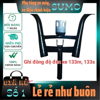 Ghi đông đèn độ  xe điện 133m, 133s , tay lái xe điện 133m, 133s | Loại dành cho đèn lục giác, đèn zinpat 2 tầng