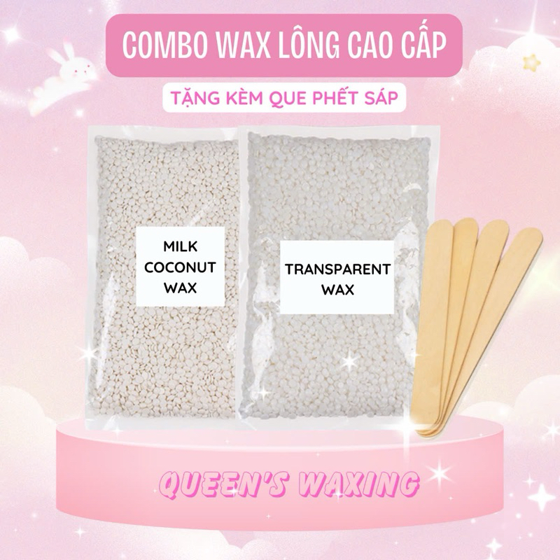 [ Dạng gói 300g, 500g và 1kg ] Sáp wax lông cao cấp dòng ít nóng siêu bám lông dành cho da nhạy cảm 