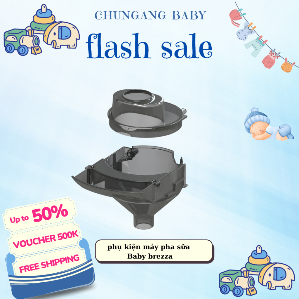 Phụ kiện máy pha sữa BABY BREZZA ( Like new )