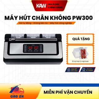 Máy hút chân không không kén túi SWI/KAW PW420 -2 vòi hút, đường hàn 42cm, hút được tất cả các loại túi