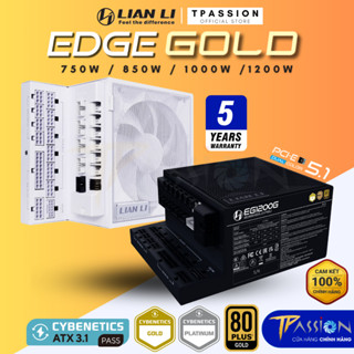 Nguồn PSU LIAN LI EDGE GOLD 1200W 1000W 850W 750W - PCIe 5.1 | ATX 3.1 | HUB USB PWM - Chính Hãng