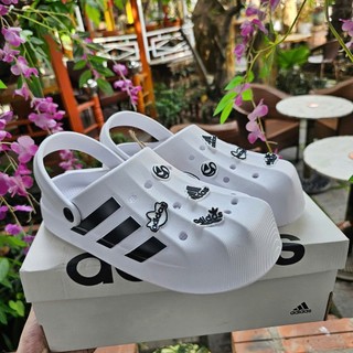  Sục Adidas Adifom Superstar 2025 có quai hậu có lỗ thoáng khí sục đạp gót đúc nguyên khối ADIFOM cao 3cm hottrend 