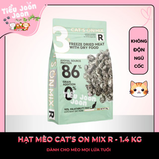 Thức Ăn Mèo - Hạt Mèo Mix Thịt Sấy Cat’s On Mix R túi 1,4kg