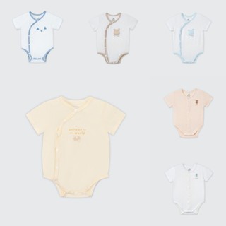  LA POMME 2025 -  Body chip cộc tay La Pomme cho bé trai và bé gái- 14A  0M 3M - F.T9B - 14A - LF22A 