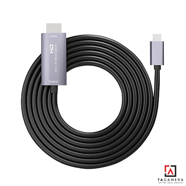 Bộ Capture Livestream Z36A HDMI Ra Type-C - Dài 1.8m