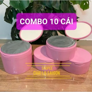   Combo 10 cái  Hủ đựng kem body cao cấp 250g 500g  Có Video Seal nhôm niêm phong  chiết mỹ phẩm 