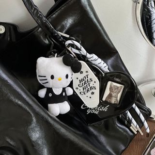 Móc khóa bông chủ đề Hello Kitty, charm túi xách xinh trendy, có sẵn Đà Nẵng.