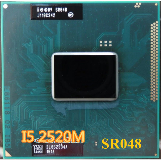 CPU Laptop I5 2520M  2.3-2.5GHz 3MB Dual-core