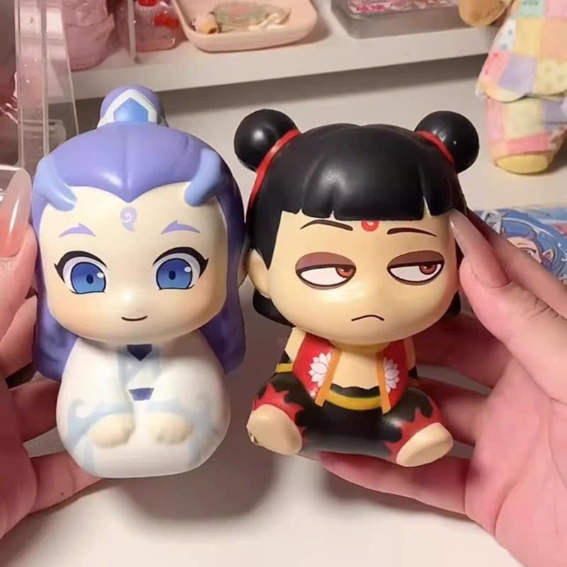 Bóp dẻo Squishy mô hình Na tra , Ngao Bính trong Natra Ma Đồng Náo Hải đồ chơi giải trí