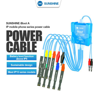 Dây Cấp Nguồn SUNSHINE iBoot A - Khởi Động Pin, Test Nguồn Điện Thoại