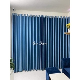 Rèm vải thô, cản sáng tốt kt R 3m x C 2m7, nhận làm theo yêu cầu