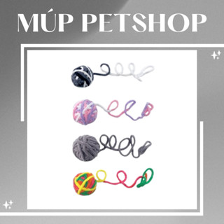 Đồ Chơi Bóng Len Cho Mèo Có Chuông Size To