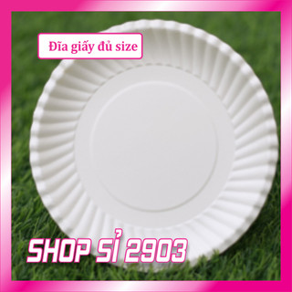 Đĩa giấy cao cấp ( Lốc 10 cái)
