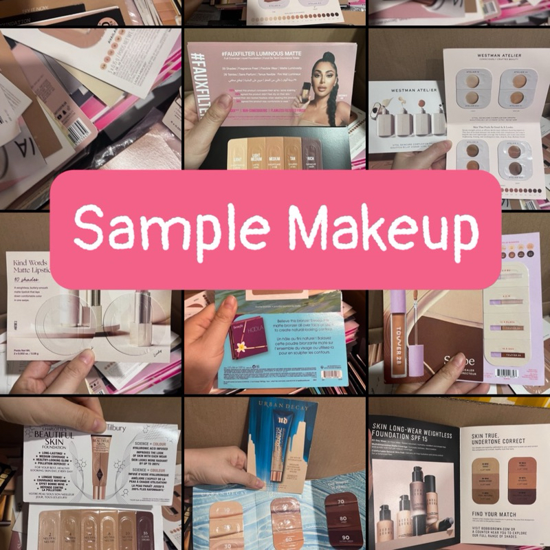[Auth1000%]Sample make up trang điểm các hãng từ Sephora