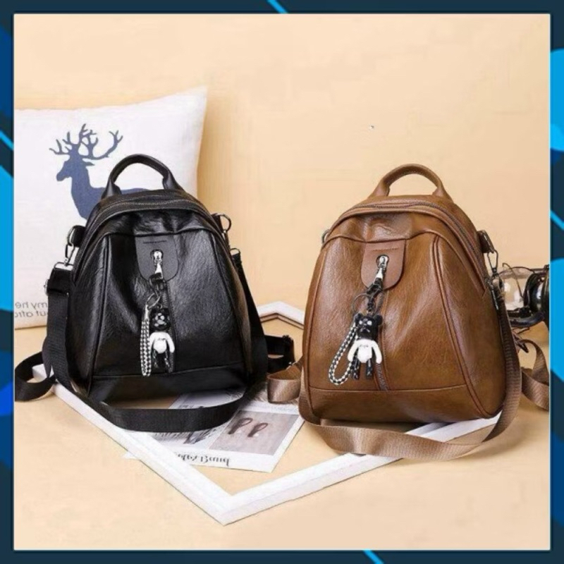 balo thời trang nữ phong cách Haàn quốc, hàng Quảng Châu chất đẹp - tặng kèm móc khóa