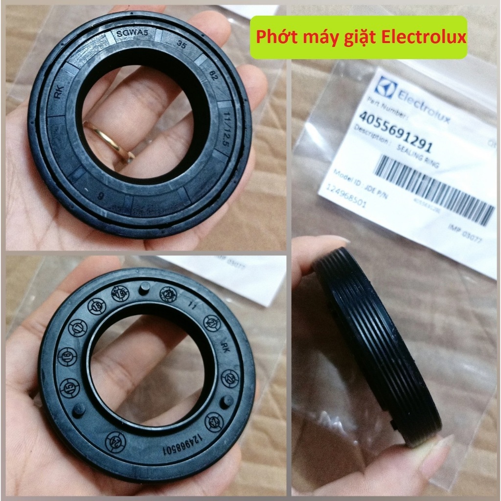 Phớt kép máy giặt Electrolux 7kg, 8kg, 9kg, 9.5kg hàng mới chính hãng