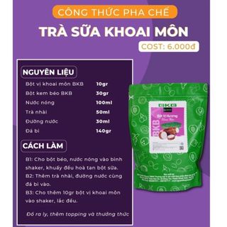 Bột Vị Pha Trà Sữa BKB - 200g (Tách từ túi 1kg) Hương Vị Đa Dạng – Pha Chế Dễ Dàng