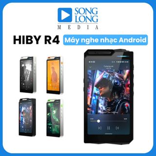 Máy nghe nhạc HiBy R4 (Bộ Nhớ 32Gb  Ram 3Gb  WiFi  Bluetooth 5.0 Hai Chiều  DAC Mode  Android) - Chính hãng phân phối
