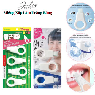 Miếng Lau Tẩy Trắng Răng Micron Nano Làm Trắng Răng - Dụng Cụ Vệ Sinh Răng Miệng - JULEP BEAUTY