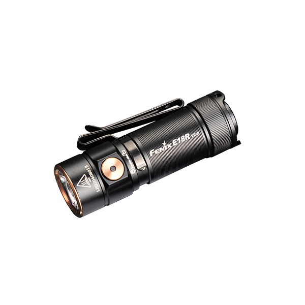 Đèn pin mini siêu sáng FENIX E18R V2.0 , Sạc Type-C , công suất 1200 lumens,chiếu xa 146 mét.