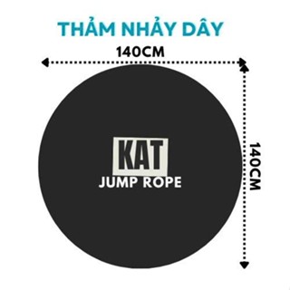 Thảm nhảy dây chuyên nghiệp Katjumprope (thảm tròn đường kính 140cm)