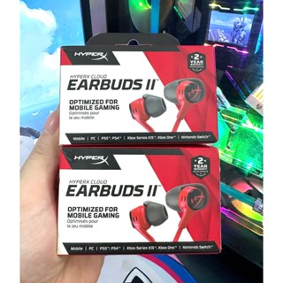 Tai nghe nhét tai chơi game Cloud Earbuds II với Micrô I HyperX , new 100% , giá rẻ nhất thị trường