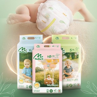 [MỚI] Tã Bỉm Dán Quần Momo Diamond Nature Bản Cải Tiến Mới Nhất, Đủ Size NB - 4XL Cho Bé