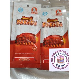 Bán sỉ Snack Bò Kobe - Sashimi bịch 30 gói  Ăn Cùng Bà Tuyết đồ ăn vặt hot nhất