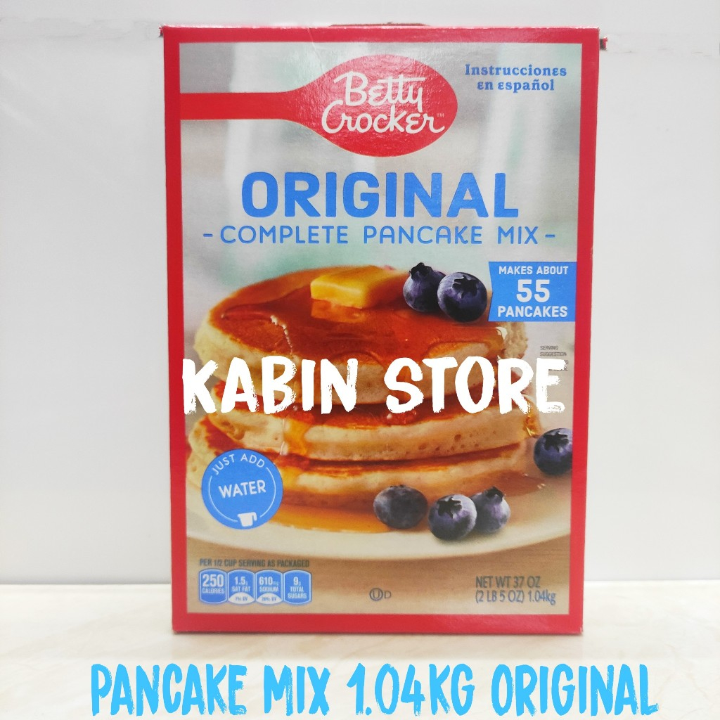 Bột Làm Bánh Kếp Pancake Mix Betty Crocker Buttermilk 1kg Cabin Gourmet