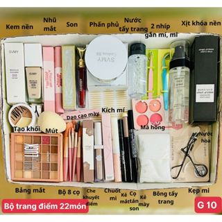 Bộ Trang Điểm Đầy Đủ Make Up/ Trang điểm đi tiệc/trang điểm cá nhân/ Combo makeup / Set Trang Điểm