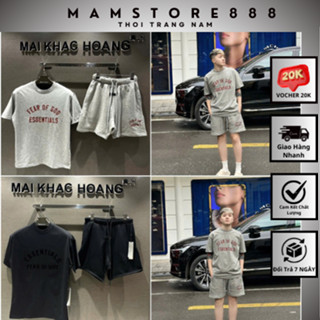 Bộ Quần Áo Nam Boy Phố Ét Sen Sô Dập Nổi Cao Su Ngực Cực Đẹp . Bộ Cộc Nam Boy Phố Dáng Thể Thao Mới Nhất