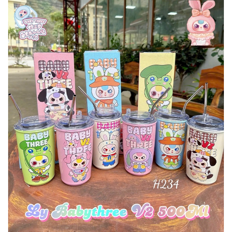 Ly Mù BLINDCUP BABY THREE PHIÊN BẢN V2 400% - TÚI MÙ / HỘP MÙ NGẪU NHIÊN