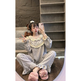Bộ đũi tiểu thư kẻ sọc