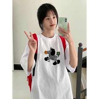  Áo Thun DÀY Nam Nữ Tay Lỡ Form Rộng NGỰA VẰN AT17 