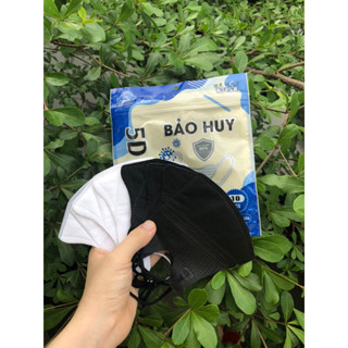 Thùng 500 Chiếc Khẩu Trang Bảo Huy 5D Mẫu Mới Hàng Chính Hãng Ôm Sát Gọn Mặt Thoải Mái (50 gói)
