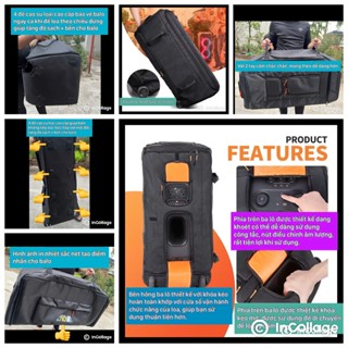 Túi đựng loa JBL Partybox 710 kháng bụi, chống trầy xước cho loa.