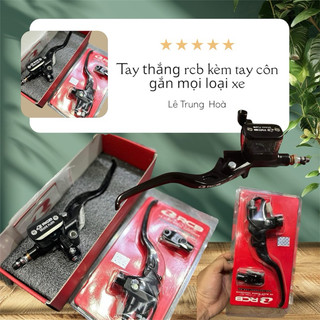  Tay thắng RCB + tay côn RCB gắn như zin mọi loại xe – bình dầu liền 